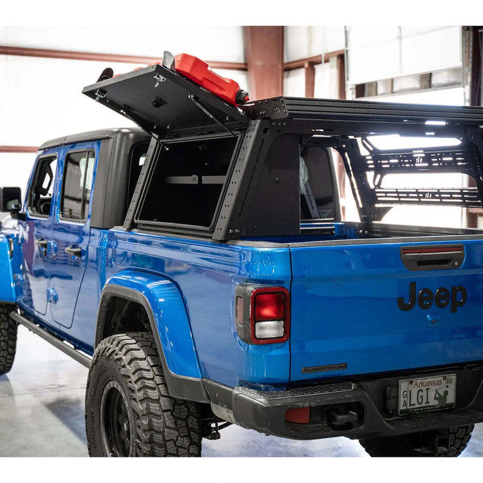 Overland Bed Rack Storage Box - Jeep Gladiator