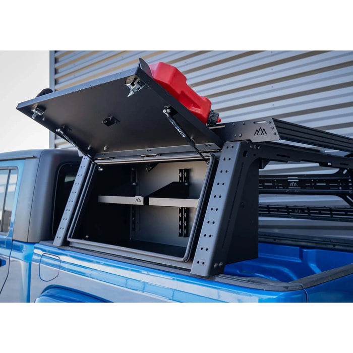 Overland Bed Rack Storage Box - Jeep Gladiator