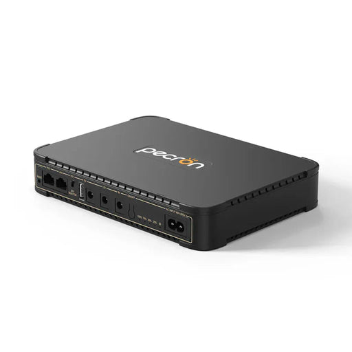PECRON | D77 DC UPS Battery Backup for Router, Modem, Security Camera, and Phone – 76.96Wh with PoE, 5V/9V/12V