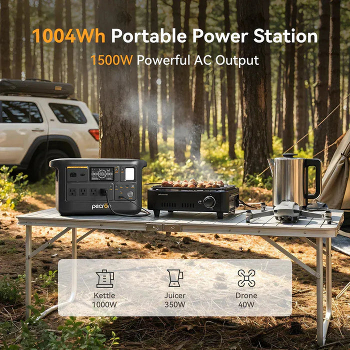 PECRON | F1000LFP 1500W 1004Wh Portable Power Station
