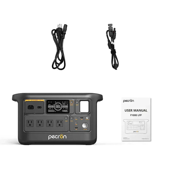 PECRON | F1000LFP 1500W 1004Wh Portable Power Station