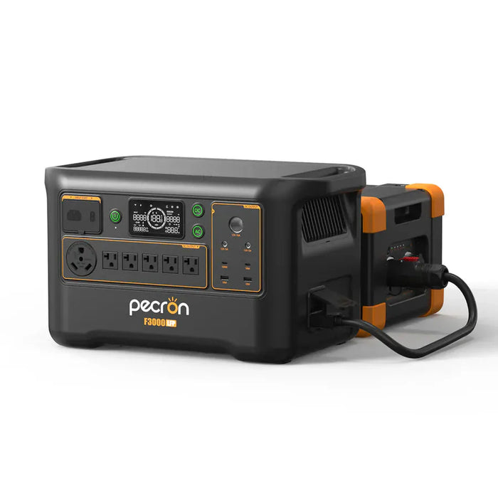 PECRON | F3000LFP Portable Power Station | 3600W Output 3072Wh LiFePO4 Battery
