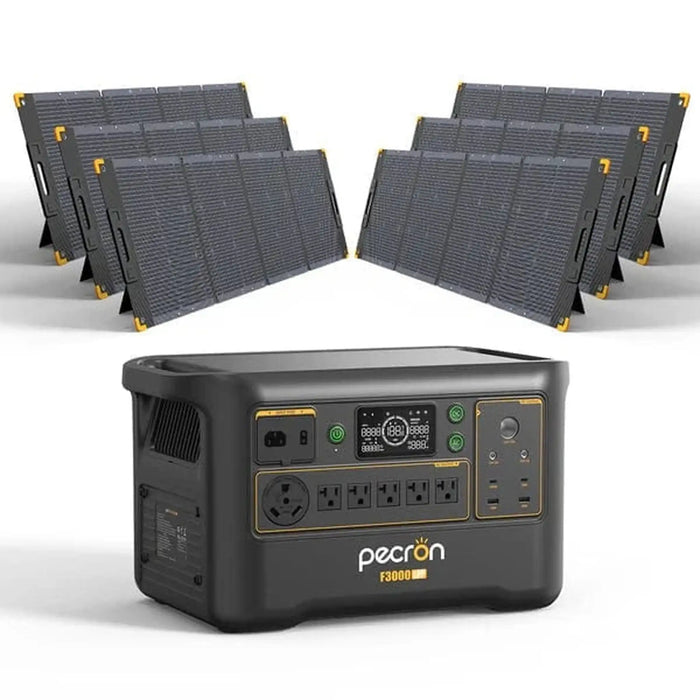 PECRON | F3000LFP Portable Power Station |  3600W Output 3072Wh LiFePO4 Battery image 11