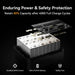 PECRON | F5000LFP Portable Power Station 7200W 5120Wh 120V/240V