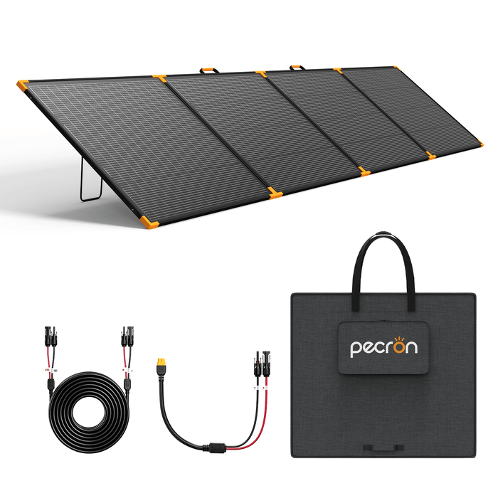 PECRON PV500 500W Bifacial Portable Solar Panel Waterproof IP67