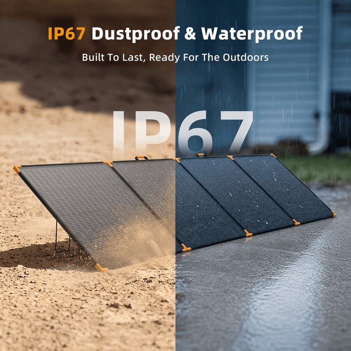 PECRON PV500 500W Bifacial Portable Solar Panel Waterproof IP67