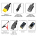 PECRON | U20 Universal Cable Kit with 17 Different Adapter Cables for Power Station, Solar Panel