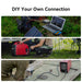 PECRON | U20 Universal Cable Kit with 17 Different Adapter Cables for Power Station, Solar Panel