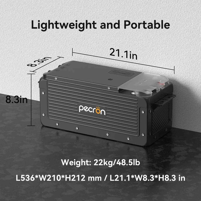 PECRON | WB12200 12V 200Ah LiFePO₄ Deep Cycle Battery