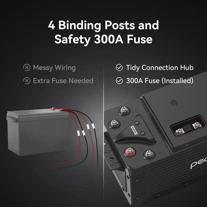 PECRON | WB12200 12V 200Ah LiFePO₄ Deep Cycle Battery