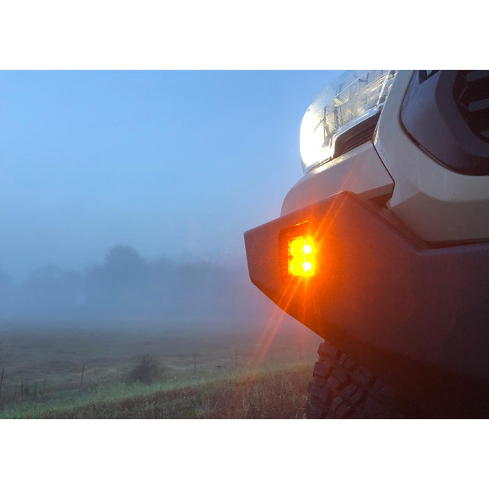 Pathfinder - 2" Surface Mount Amber Spot