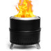 Pluto R19-PG Smokeless Outdoor Fire Pit - Painted Black