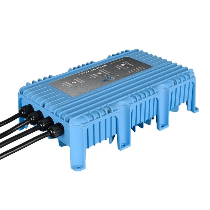 PowerHouse Lithium | 12V- 12V-16V - 24V-36V 3-Bank Waterproof Battery Charger