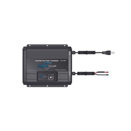 PowerHouse Lithium | 12V 35A Waterproof 4-Stage Smart Charger