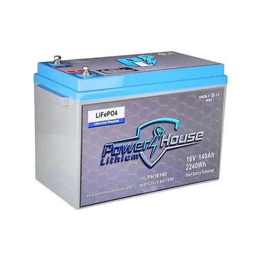 PowerHouse Lithium | 16V 140Ah Deep Cycle Battery 5 to 8 Devices