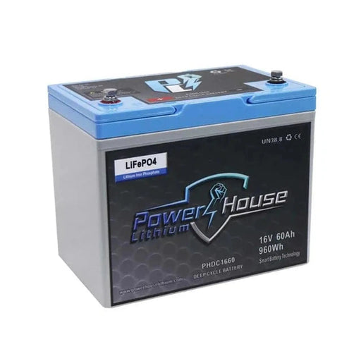 PowerHouse Lithium | 16V 60Ah Deep Cycle Battery 3 Devices