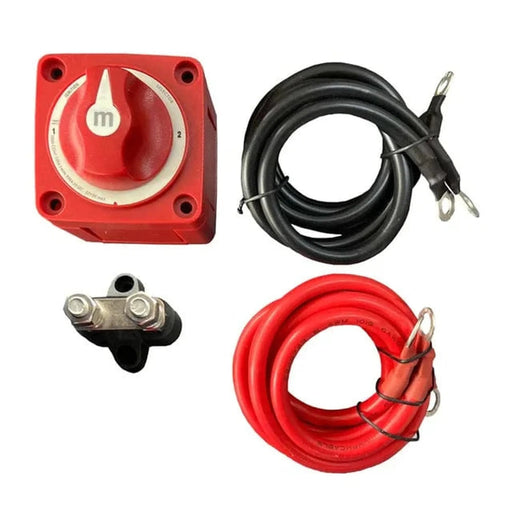 PowerHouse Lithium | 3-Way Perko Switch Battery Install Kit