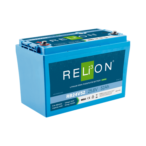RELiON | RB24V52 24V 52Ah Deep Cycle Lithium Battery – Group 31