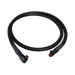 RUIXU | 1/0 AWG cables - Straight + 90 degree angle pluggable connector, Play and Plug, 200cm