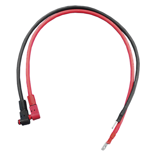 RUIXU | 4AWG Cables-5/16” Lug + Pluggable Battery Pole Connector - Black and Red cables 30cm / 80cm / 200cm