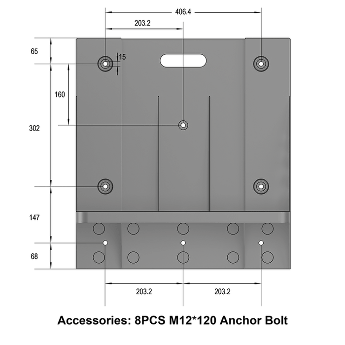 RUIXU | Wall Mounted Bracket For Lithi2-16