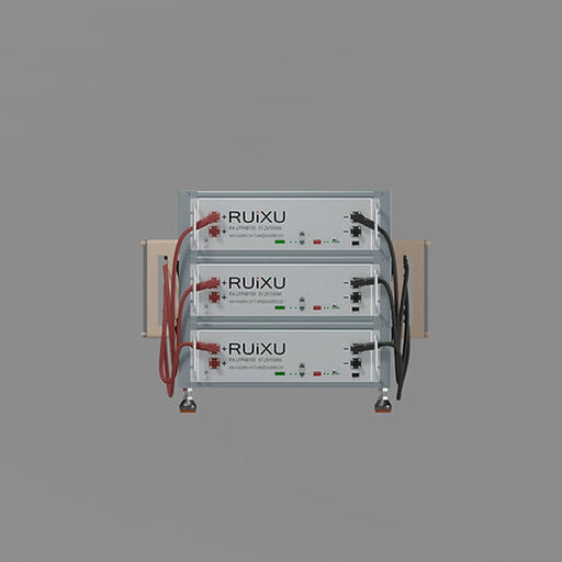 RUiXU | Battery Optional Installation Method -Bracket Rack-Flexibility & Stackable