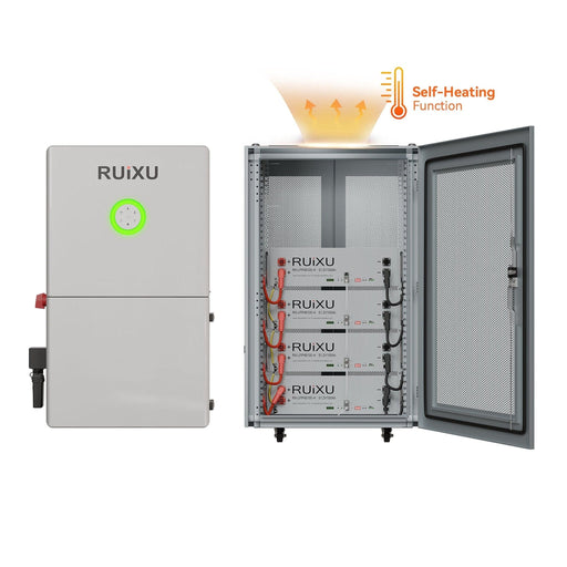 RUiXU| RX-LFP48100-H Lithium Battery Self-Heating + RX-12K Inverter Bundle PRE-ORDER