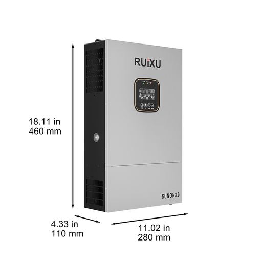 RUiXU | Single-Phase Off-Grid Inverter | SUNON3.6 | 3.6kW | UL1741 PRE-ORDER