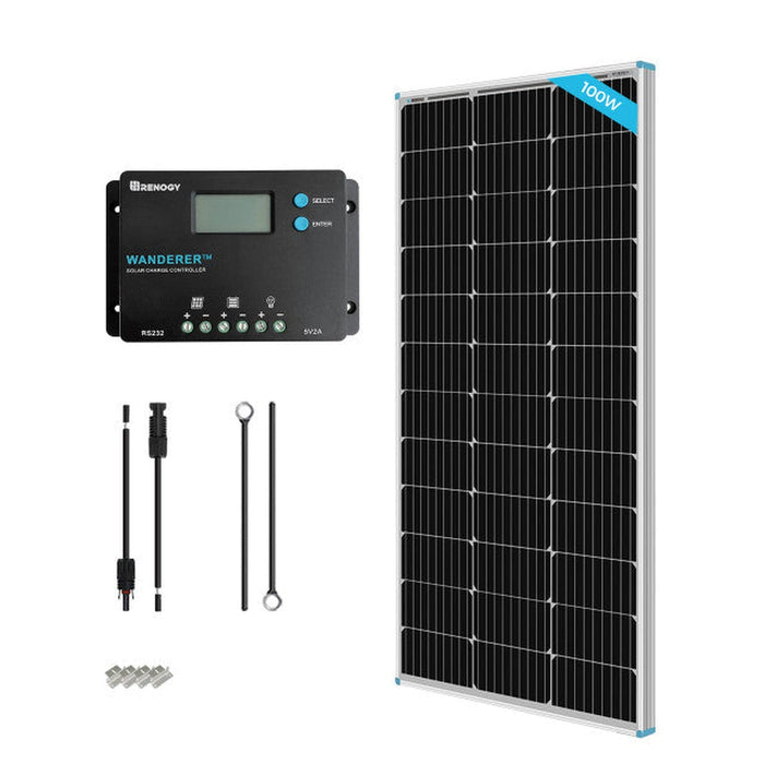 Renogy 100W 12V General Off-Grid Solar Kit