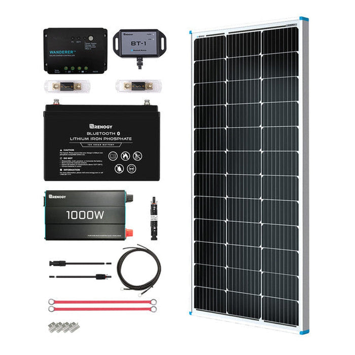 Renogy 100W 12V General Off-Grid Solar Kit