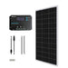 Renogy | 100W 12V Monocrystalline Solar Starter Kit w/Wanderer 10A Charge Controller