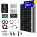 Renogy | 400W 12 Volt Complete Solar Kit with Two 100Ah Deep-Cycle AGM / LiFePO4 Batteries