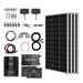 Renogy | 400W 12 Volt Complete Solar Kit with Two 100Ah Deep-Cycle AGM / LiFePO4 Batteries