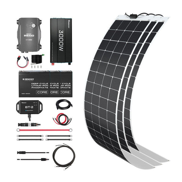 Renogy | 600W 12V General Off-Grid Solar Kit