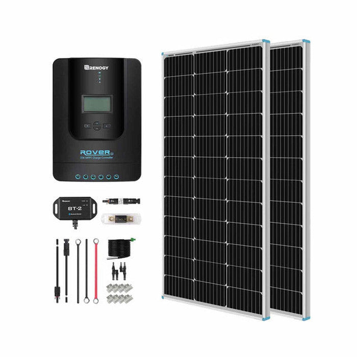 Renogy | New 200 Watt 12 Volt Solar Premium Kit