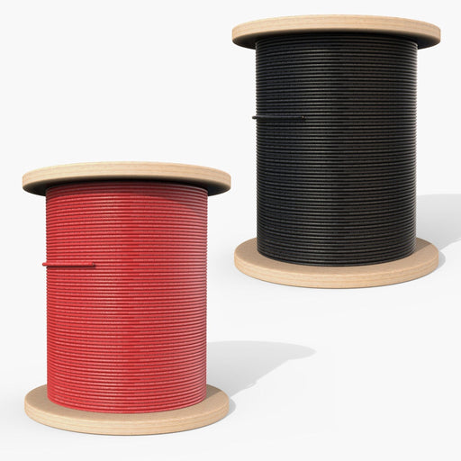 Rich Solar | 10 Gauge 600V Solar Panel Extension Cable | 10AWG 600 Volt PV Red and Black Solar Panel Extension Wire | Choose Gauge: 8AWG, 10AWG | Choose Spool Length: 500ft, 1000ft | UL Certified image 1