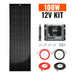 Rich Solar | 100W Slim Solar Kit for Vans, RVs, Boats, and Off-Grid Systems