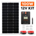 Rich Solar | 100W Solar Kit for RV, Cabin, Boat, and Off-Grid Power Systems