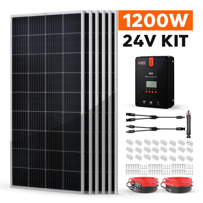 Rich Solar | 1200 Watt Solar Kit