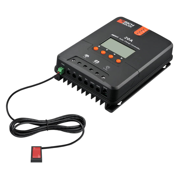 Rich Solar | 20 Amp MPPT Solar Charge Controller
