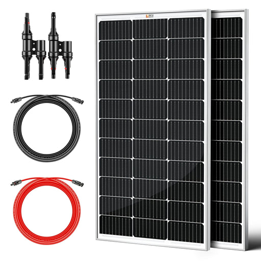 Rich Solar | 200 Watt Solar Kit for Solar Generators Portable Power Stations