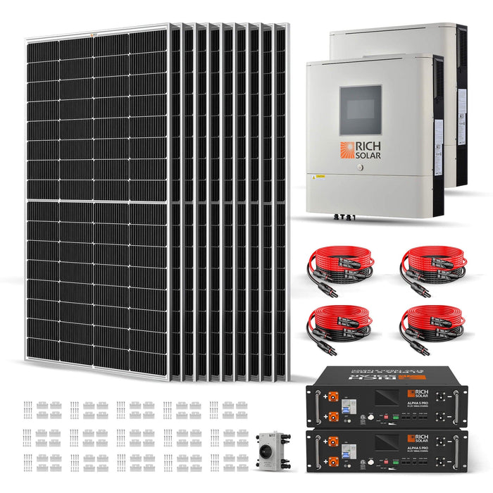 Rich Solar | 2500W 48VDC-240VAC Solar Kit