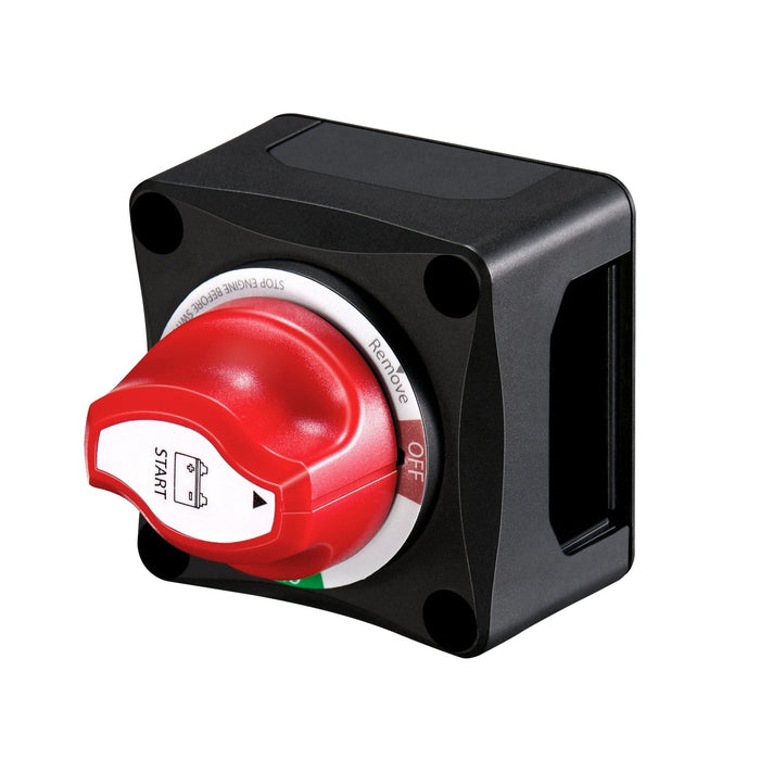 Rich Solar | 275A On/Off Battery Switch | 275 Amp DC Switch with Removable Knob for Isolation and Safety | Easy Install