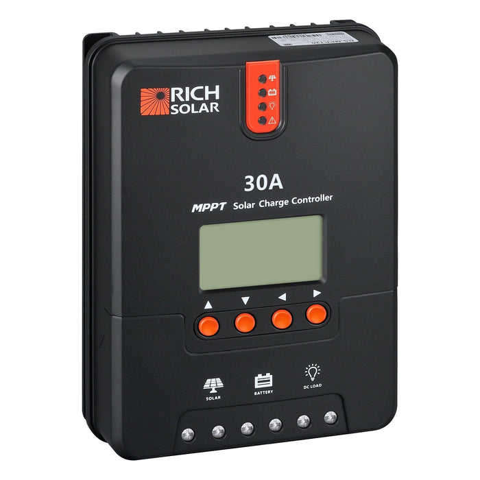 Rich Solar | 30 Amp MPPT Solar Charge Controller