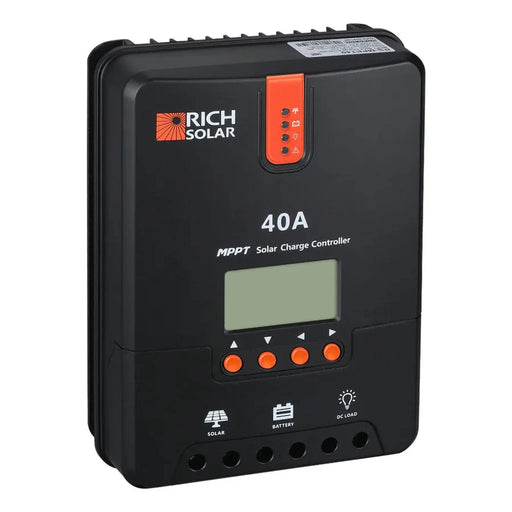 Rich Solar | 40 Amp MPPT Solar Charge Controller