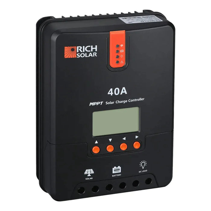 Rich Solar | 40 Amp MPPT Solar Charge Controller
