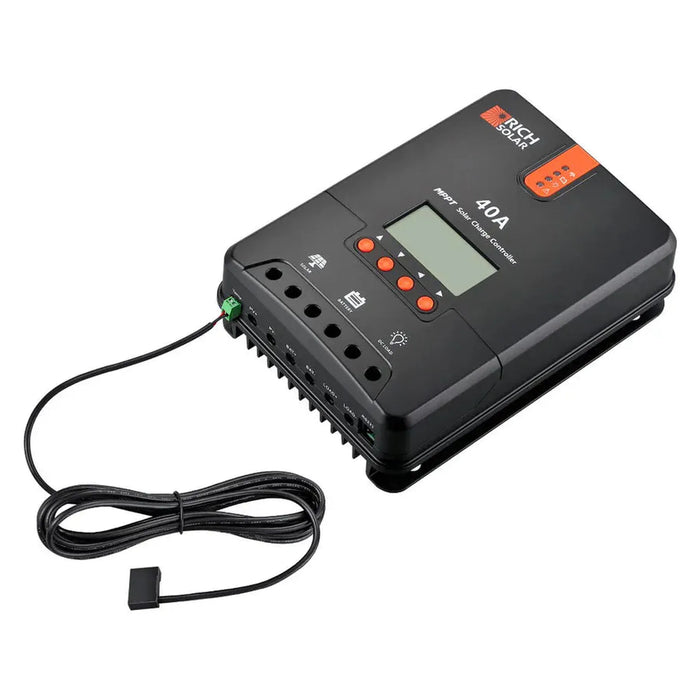 Rich Solar | 40 Amp MPPT Solar Charge Controller