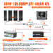 Rich Solar | 400W Slim Solar Kit for Vans, RVs, and Off-Grid Systems