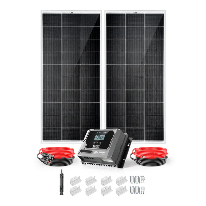 Rich Solar | 400W Solar Kit for RV, Cabin, and Off-Grid Power Systems