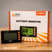 Rich Solar | 500 Amp Battery Monitor with Shunt | 8~120V 500A Battery Monitor with Shunt | Accurate Battery Status Monitor
